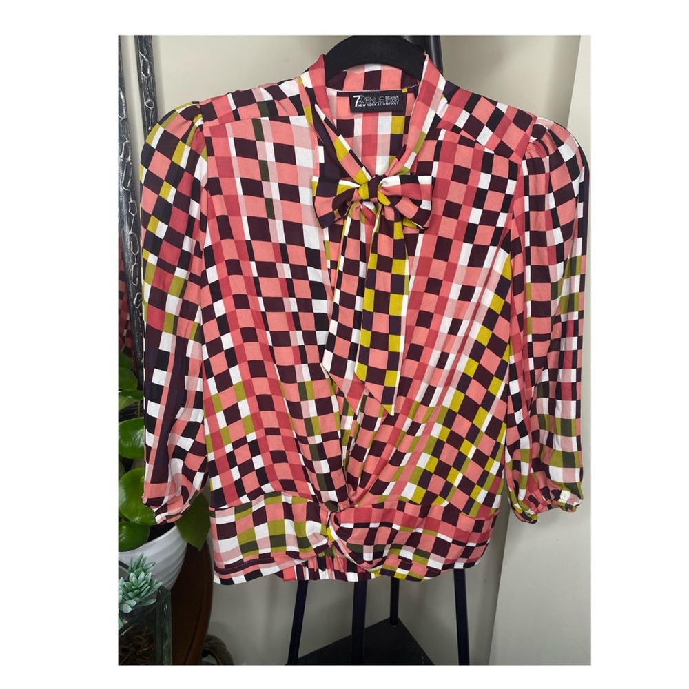 New York & Company’s 7th Avenue Pink Blouse